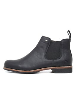 RITTER BLACK TUMBLE LEATHER
