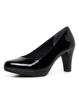SERINA SU BLACK PATENT LEATHER