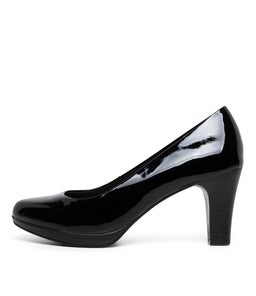 SERINA SU BLACK PATENT LEATHER