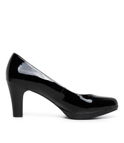SERINA SU BLACK PATENT LEATHER