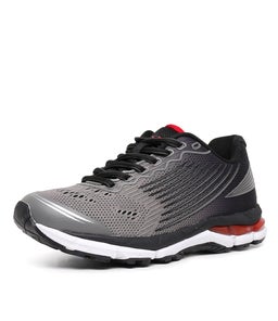 FLUX JNR LACE LX BLACK GREY RED SMOOTH