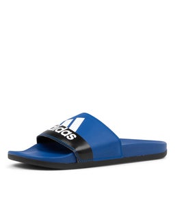ADILETTE COMFORT ROYAL WHITE BLACK SMOOTH