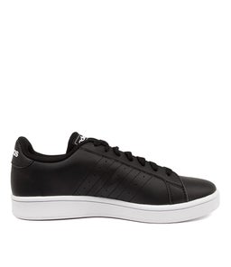 GRAND COURT BASE M AD BLACK WHITE WHITE SMOOTH