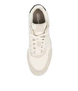 COURTMASTER M AD WHITE WHITE GREEN SMOOTH