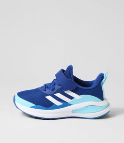 FORTARUN EL K JNR AD ROYAL BLUE WHITE BLUE MESH