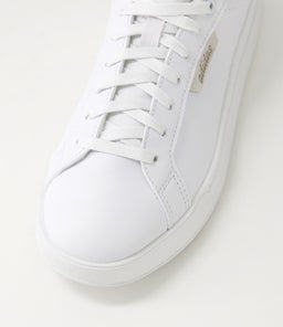 COURT SILK W AD WHITE WHITE METALLIC LEATHER