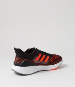 EQ21 RUN M AD BLACK ORANGE METALLIC MESH