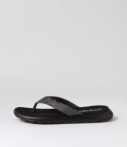 COMFORT FLIP FLOP M AD BLACK GREY GREY SMOOTH