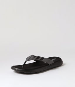 COMFORT FLIP FLOP M AD BLACK GREY GREY SMOOTH