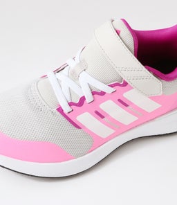 FORTARUN 2.0 EL K JNR AD GREY WHITE BEAM PINK RECYCLED