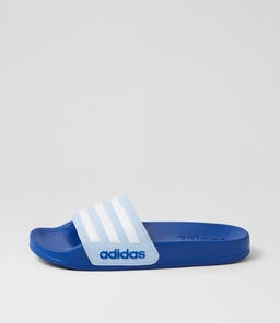 ADILETTE SHOWER AD DAWN WHITE ROYAL BLUE SMOOTH