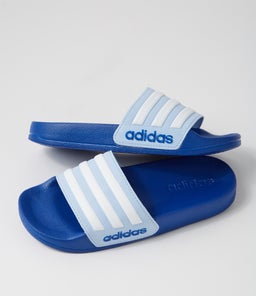 ADILETTE SHOWER AD DAWN WHITE ROYAL BLUE SMOOTH