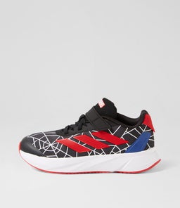 DURAMO SP EL K JNR AD BLACK SCARLET WHITE SMOOTH