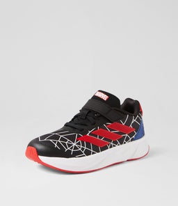 DURAMO SP EL K JNR AD BLACK SCARLET WHITE SMOOTH