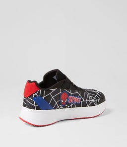 DURAMO SP EL K JNR AD BLACK SCARLET WHITE SMOOTH