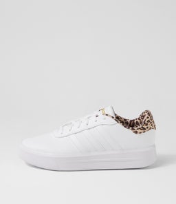 COURT PLATFORM W AD WHITE BEIGE SMOOTH