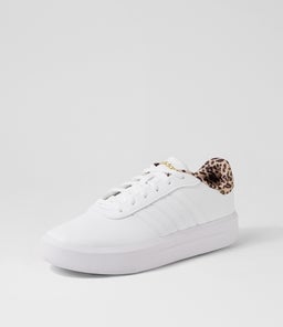 COURT PLATFORM W AD WHITE BEIGE SMOOTH