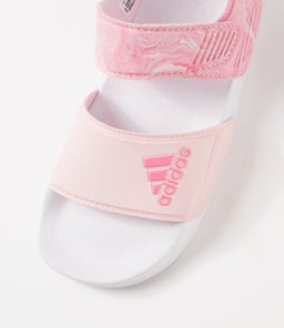 ADILETTE SANDAL JNR AD PINK PINK FUSION WHITE TEXTILE