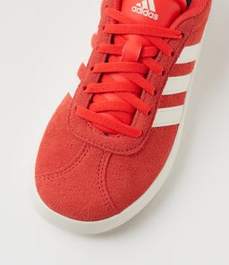 VL COURT 3.0 JNR AD BRIGHT RED WHITE OFF WHITE SUEDE