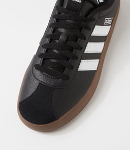 VL COURT 3.0 W AD BLACK WHITE GUM SMOOTH FABRIC