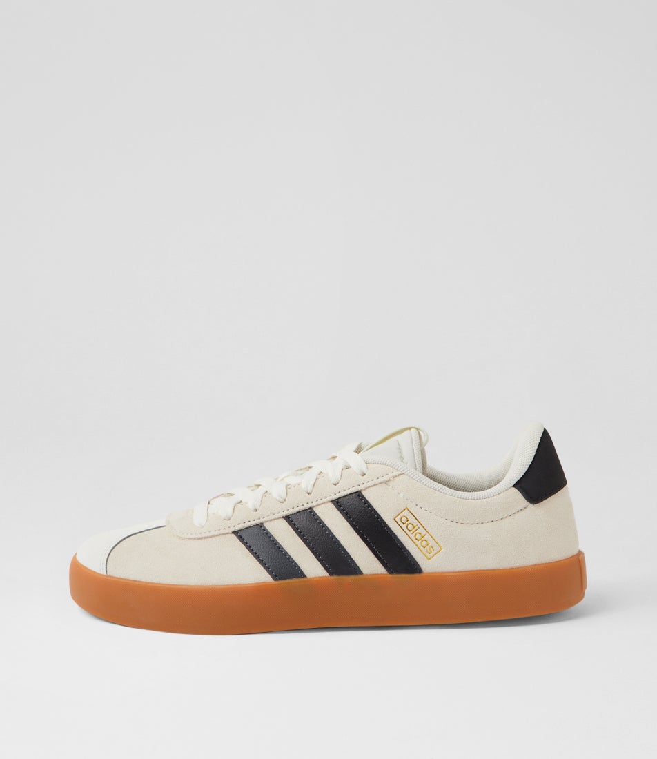 Vl Court 3.0 W Off White Grey Six Gold Met Sneakers