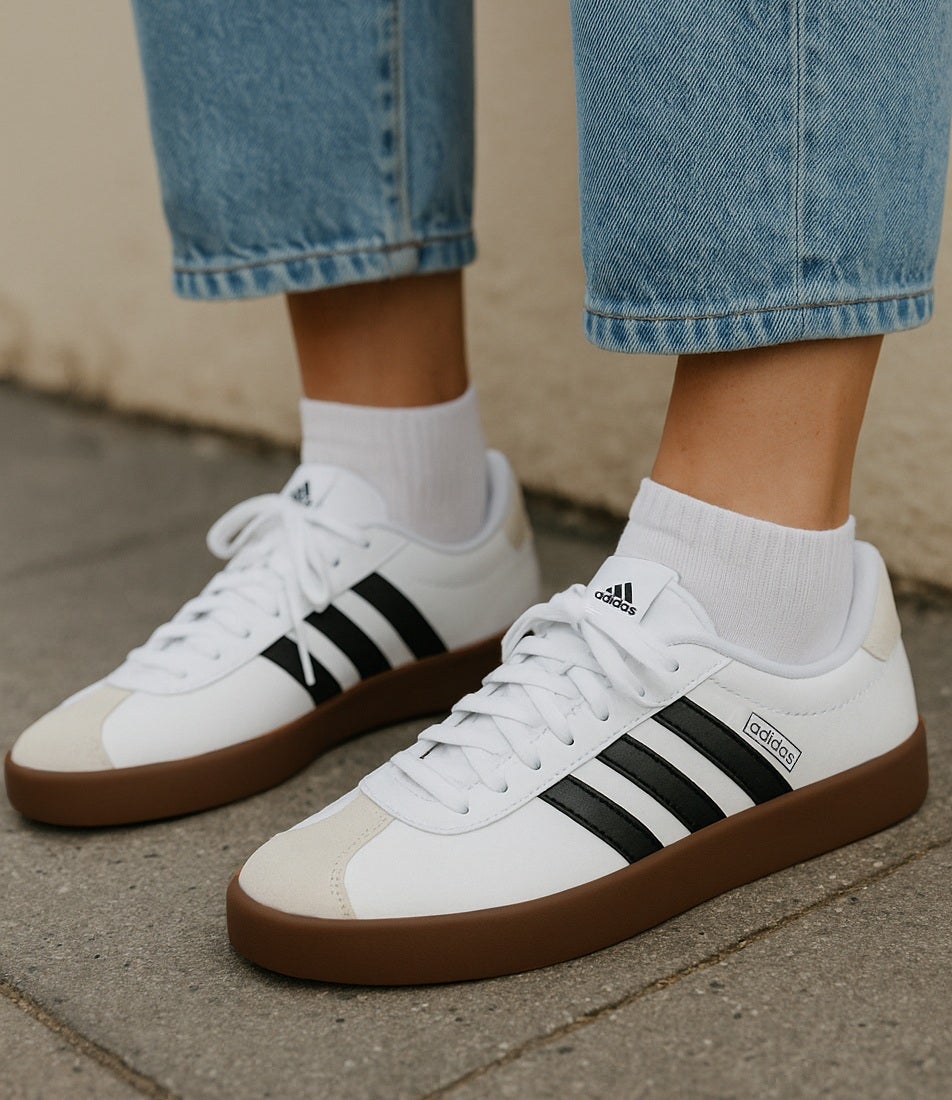 Vl Court 3 W White Black Grey Sneakers Vl Court 3 W White Black Grey Sneakers