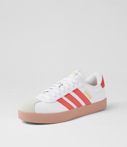 VL COURT 3.0 W AD WHITE SCARLET GOLD SMOOTH