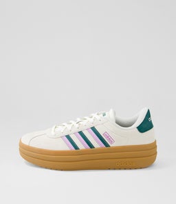 VL COURT BOLD W AD OFF WHITE GREEN LILAC FABRIC