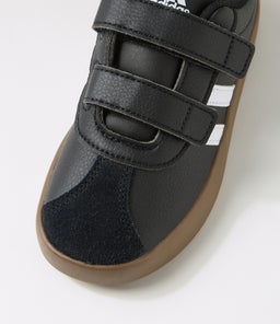 VL COURT 3.0 CF I TDLR AD BLACK WHITE BLACK SMOOTH SUEDE