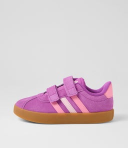 VL COURT 3.0 CF I TDLR AD FLASH PINK BLISS PINK SUEDE