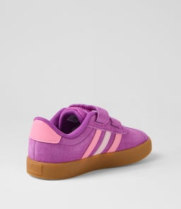 VL COURT 3.0 CF I TDLR AD FLASH PINK BLISS PINK SUEDE