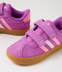 VL COURT 3.0 CF I TDLR AD FLASH PINK BLISS PINK SUEDE