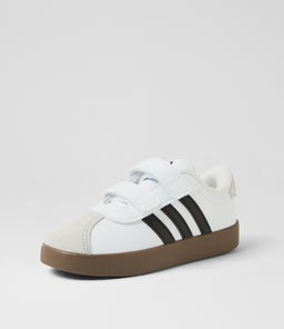 VL COURT 3.0 CF I TDLR AD WHITE BLACK GREY ONE SMOOTH SUEDE