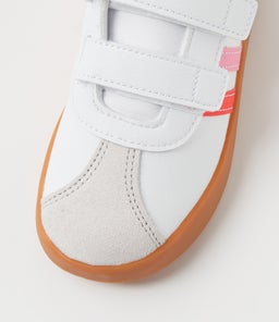 VL COURT 3.0 CF I TDLR AD WHITE BRIGHT RED BLISS PINK SMOOTH SUEDE