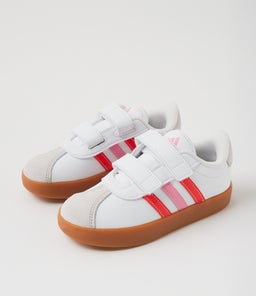 VL COURT 3.0 CF I TDLR AD WHITE BRIGHT RED BLISS PINK SMOOTH SUEDE