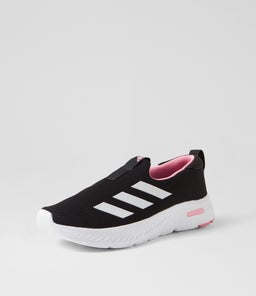 CLOUDFOAM MOVE W AD BLACK WHITE BLISS PINK TEXTILE