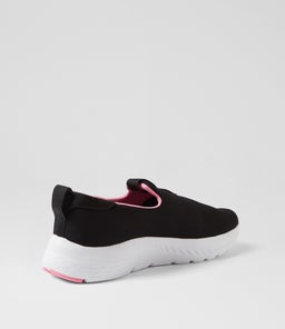 CLOUDFOAM MOVE W AD BLACK WHITE BLISS PINK TEXTILE