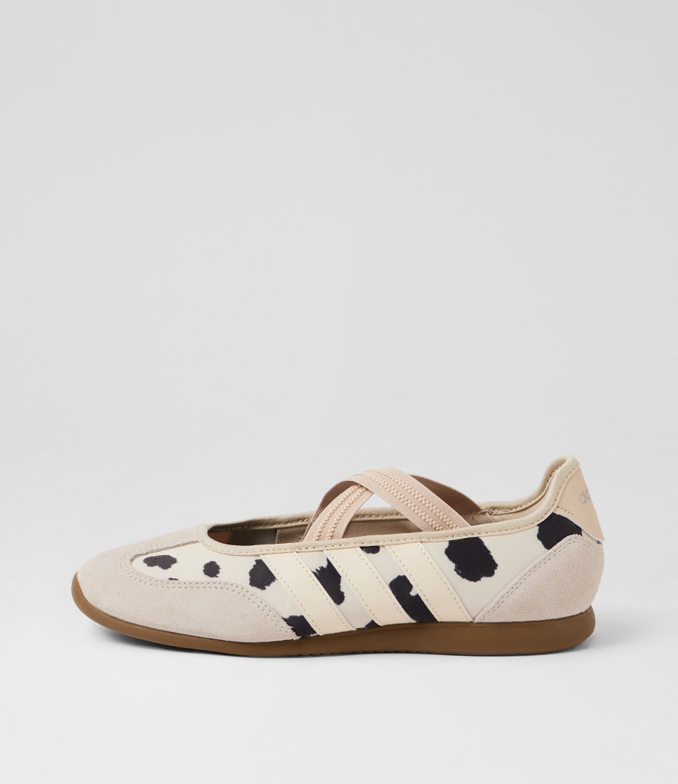 Barreda Wonder White Crystal Linen Mary Janes