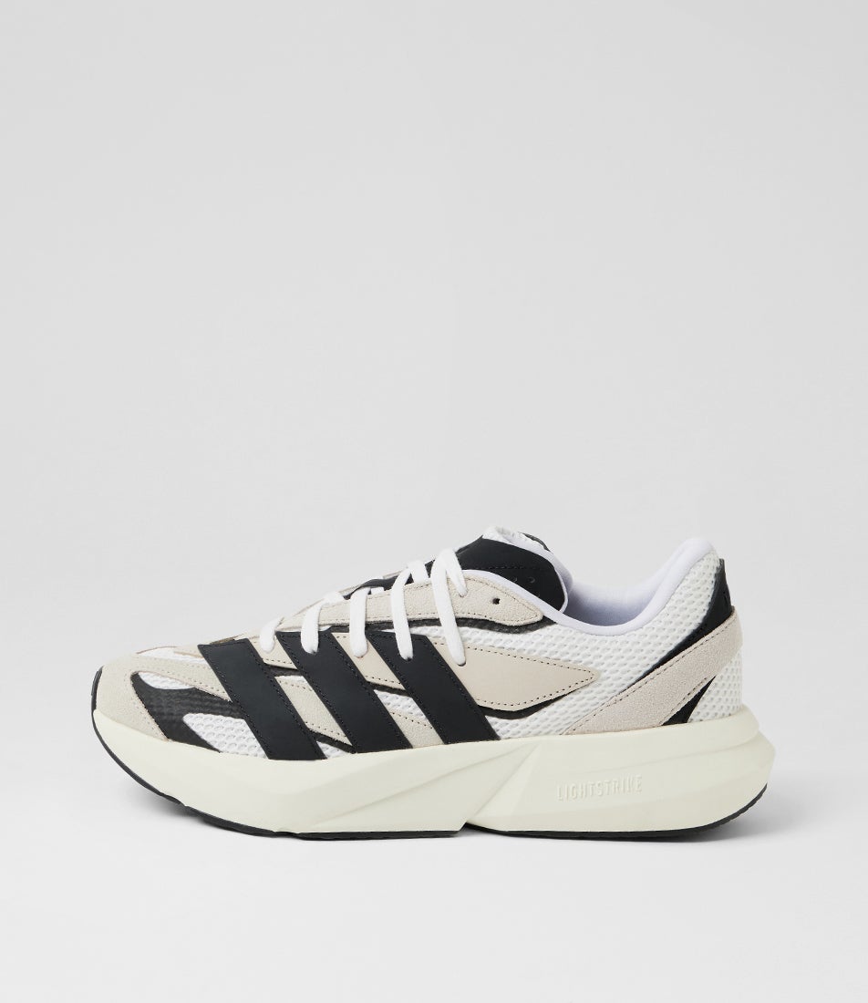 Lightblaze M Alumina Black White Mesh Sneakers