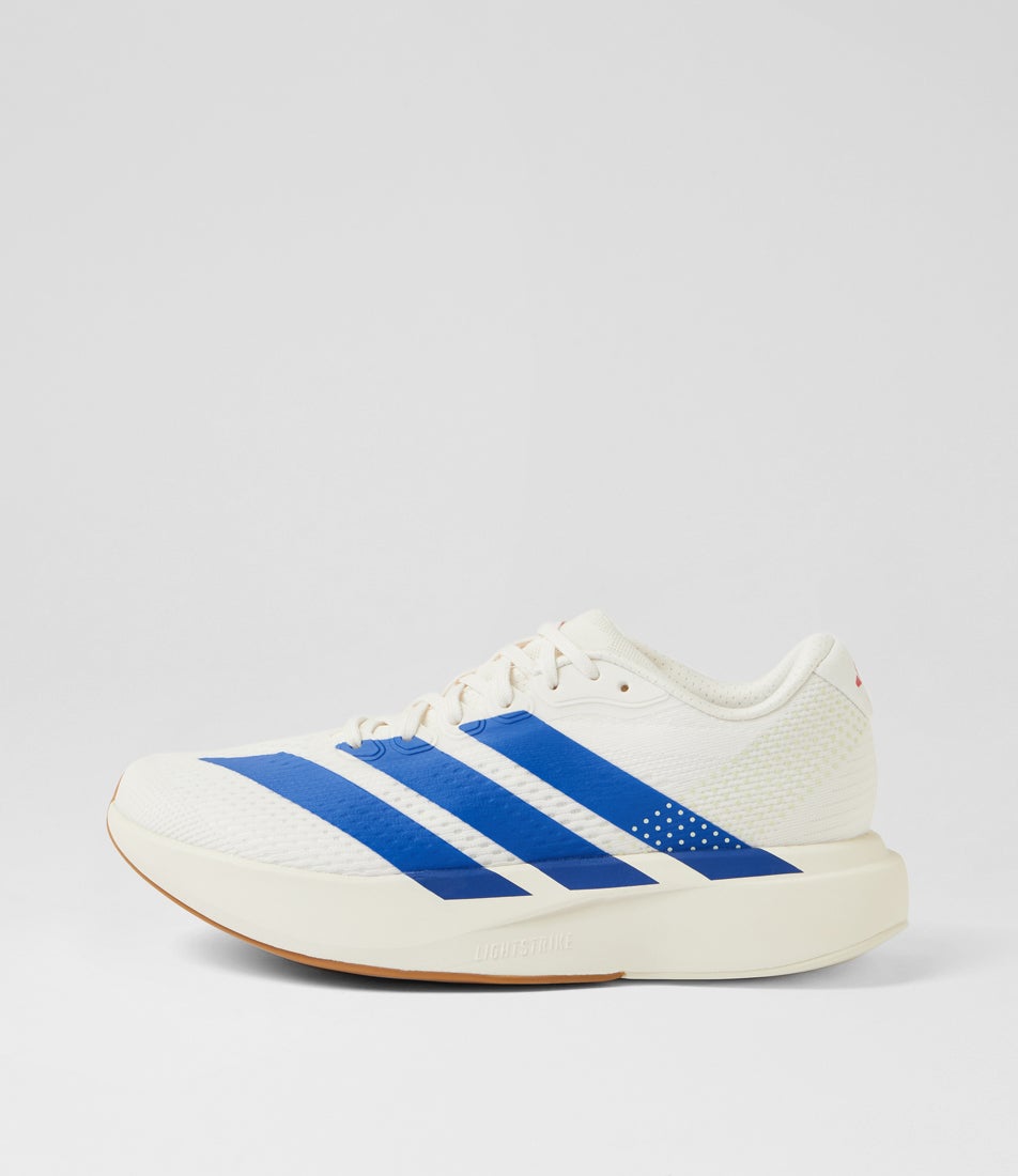 Adizero Pacer M White Royal Blue Mesh Sneakers Adizero Pacer M White Royal Blue Mesh Sneakers