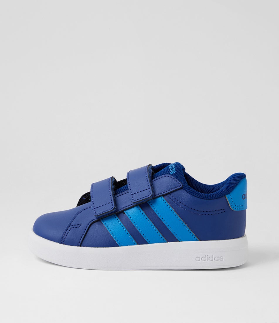 Grand Court 3 Toddler Mystery Ink Ray Blue Sneakers