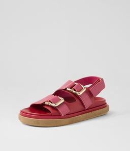 HARPER AG LIPSTICK RED LEATHER