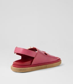 HARPER AG LIPSTICK RED LEATHER