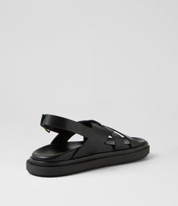 TRUNCA AG BLACK LEATHER