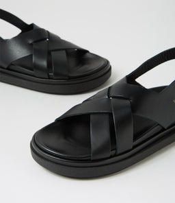 TRUNCA AG BLACK LEATHER
