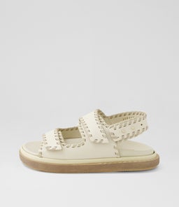 BARREL AG STONE BEIGE LEATHER