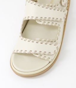 BARREL AG STONE BEIGE LEATHER