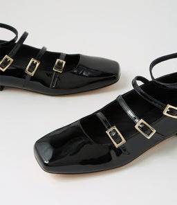 LUKE AG BLACK PATENT LEATHER