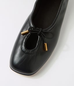 ROSALIND AG BLACK LEATHER