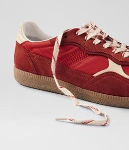 TB.490 RIFE AG SHEEN RED SUEDE